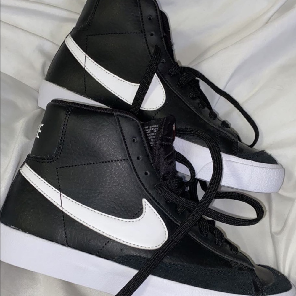 Black Nike blazers